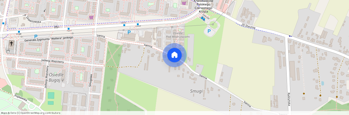 ul. Sienna, Pabianice, pabianicki, łódzkie