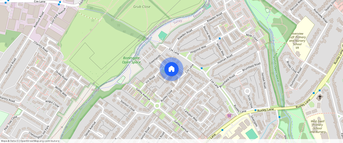 Pemberley Chase, West Ewell, Epsom, KT19