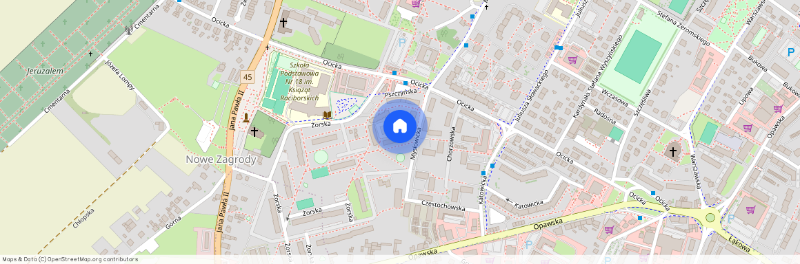 ul. Mysłowicka, Racibórz, raciborski, śląskie