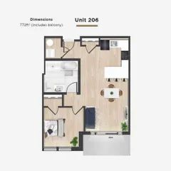Appartement · 71 m² · Gatineau - Photo 2