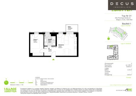 | PALAIS ROSE | BAUFELD 1 | MIETE | BEZUGSBEREIT OKTOBER 2026 | VILLAGE IM DRITTEN - Photo 5
