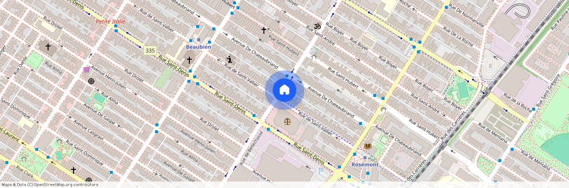 6025 Rue De St-Vallier, app.301, H2S 2P4, H2S 2P4, Montréal