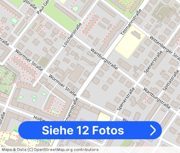 Striesen, im Mansardgeschoss: Wanne + EBK mgl.* - Foto 1