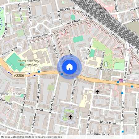 Southwark Park Road, London, SE16