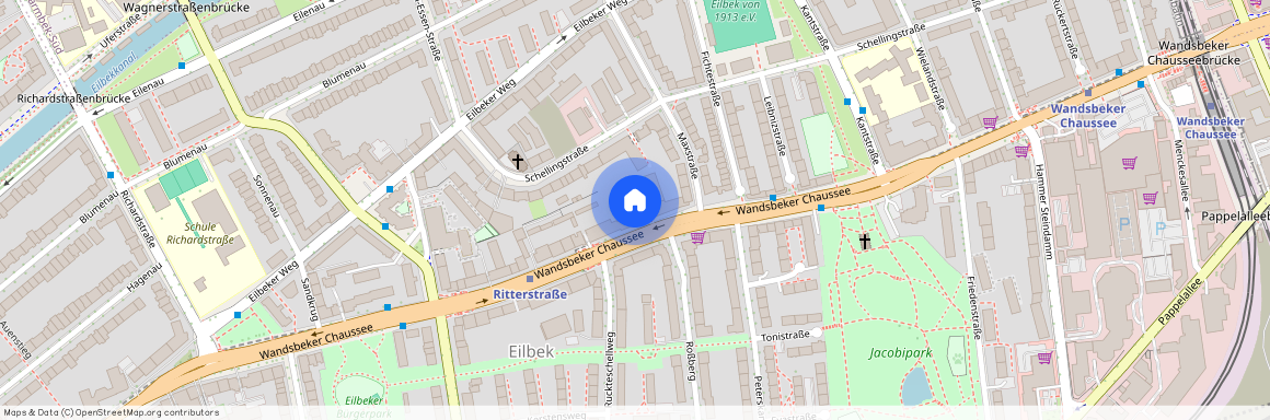 Wandsbeker Chaussee 183a, 22089 Wandsbek - Hamburg Eilbek