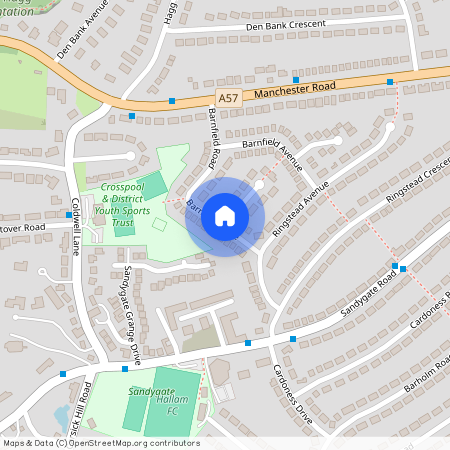 Crosspool, Barnfield Drive, Barnfield Drive Crosspool, S10 5TB, Sheffield