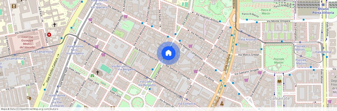 Via Cadore 35, TS, 20135 MILANO, Centro storico-IED-Cattolica-Unimi