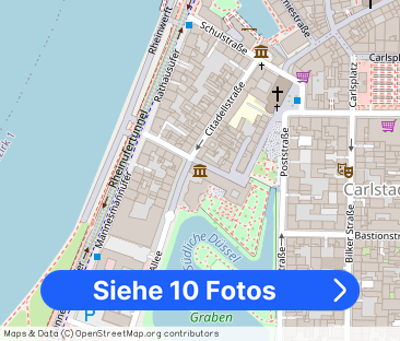 Außergewöhnliche Maisonette-Wohnung mit Sonnenterrasse über den Däc... - Foto 1