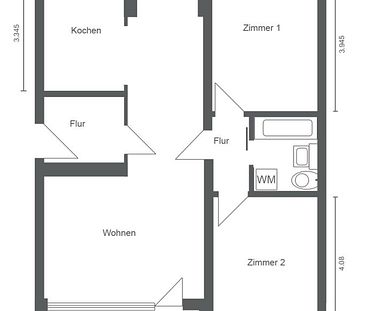 Kernsaniert: 3-Zimmer-Wohnung mit sonnigem Süd-Balkon in Taufkirchen - Foto 4