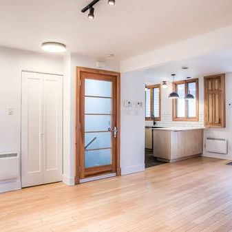 St-Henri 2 bed+ 900sf, terrace +bright and renovated kitchen - Photo 4