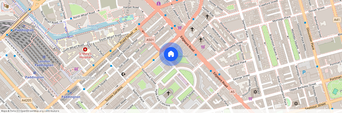 The Water Gardens, Hyde Park, W2, Hyde Park / Paddington, London