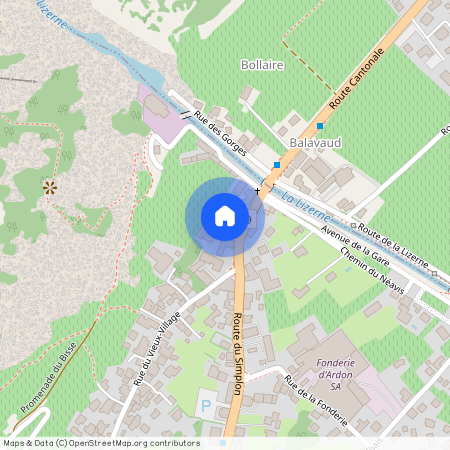 Rte du Simplon 4A, 1957, Ardon