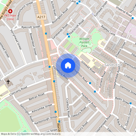 Broughton Road, Fulham, London, SW6