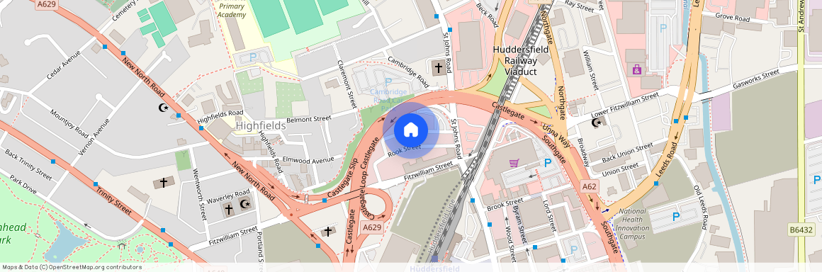 Bath Street, Town Centre, Huddersfield, HD1