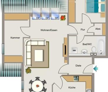 Die passende Wohnung von VIVAWEST mit Wohnberechtigungsschein. - Foto 1