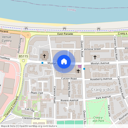 Craig Y Don, Llandudno, LL30 1YS