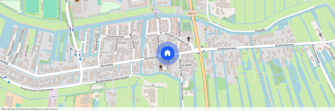 Dorpsstraat, Wilnis, Nederland