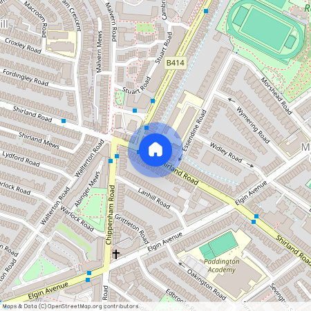 Shirland Road Maida Vale W9, Maida Vale, W9
