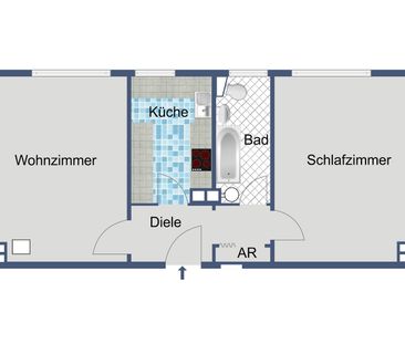 *Kann nur mit WBS angemietet werden* - Photo 1