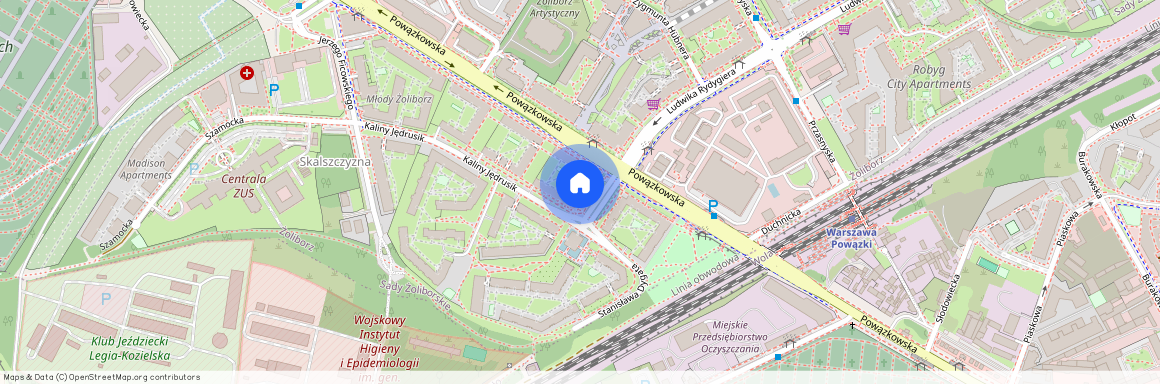 Warszawa, Żoliborz, Kaliny, Jędrusik