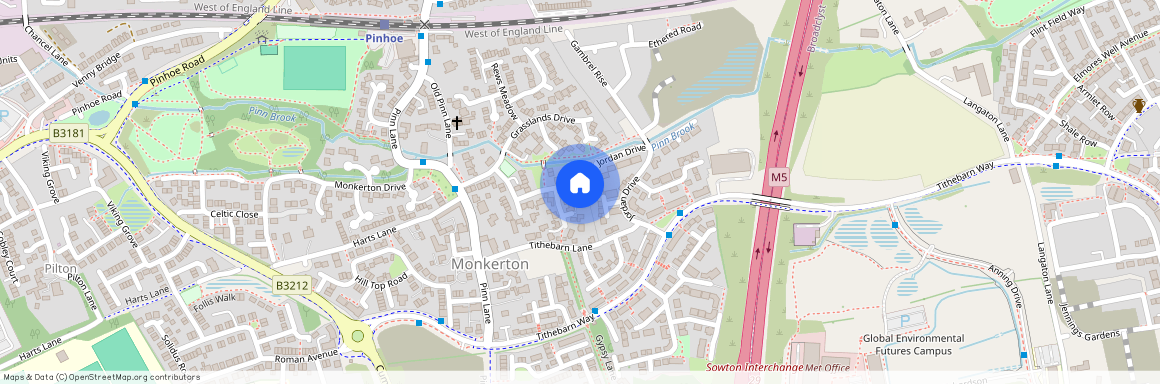 3 bedroom Semi Detached House in Tithe Barn, Exeter