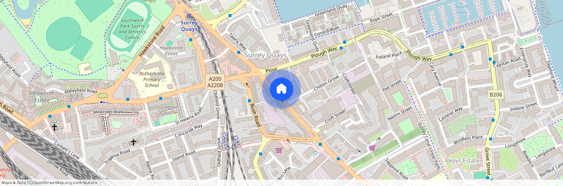 Melville Court, Lower Road, SE8