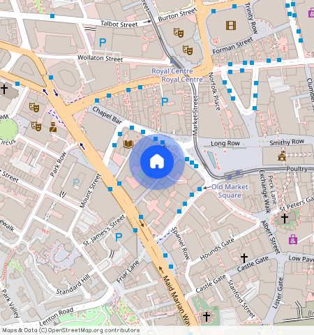 12 Loxley Court, St. James's Street, Nottingham, NG1