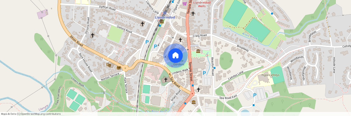 South Crescent, Llandrindod Wells, Powys, LD1