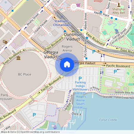 google map, Vancouver, Vancouver, Metro Vancouver, V6B