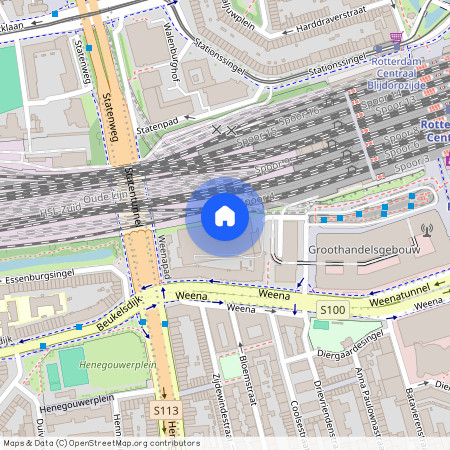 Weenapad 71B, C.S. Kwartier, Rotterdam