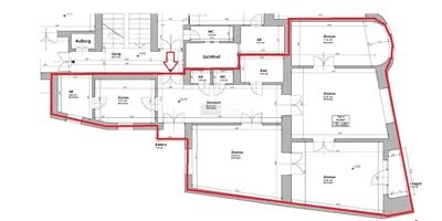 Unbefristet: Großzügige 4-Zimmer-Altbauwohnung mit Balkon und Loggia nahe Wien Mitte - Photo 3