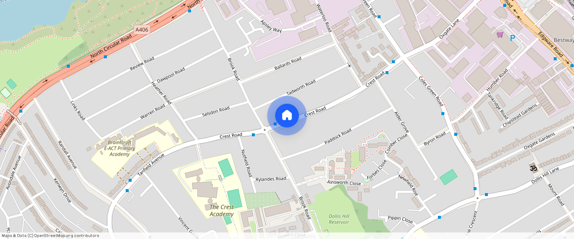 Crest Road, London, NW2