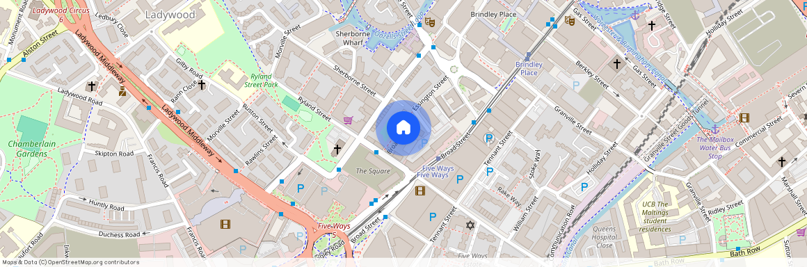 Broadfield Walk, Birmingham City Centre, B16