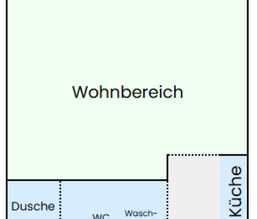 Nette 1-Zimmer-Wohnung DIREKT AN DER NIDDA [HMR-O08E10] - Foto 1