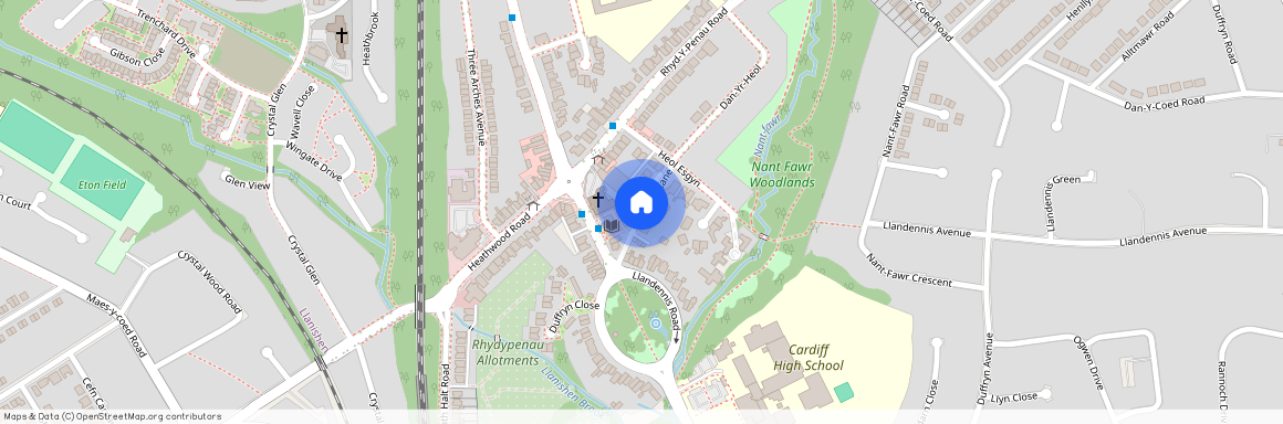 Park End Lane, Park End Court Park End Lane, CF23