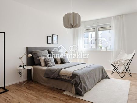 Erstbezug! Familienfreundliche 4-Zimmer-Wohnung im Grünen! - Photo 2