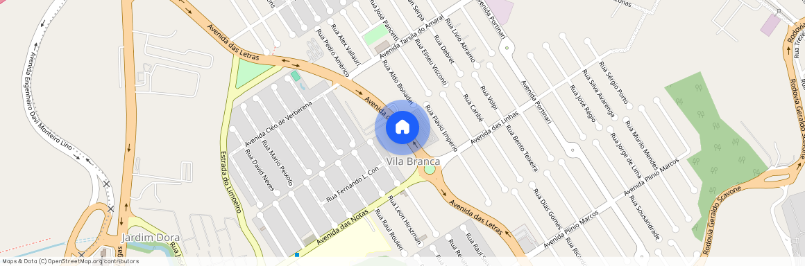 Avenida das Letras, Loteamento Villa Branca, Jacareí