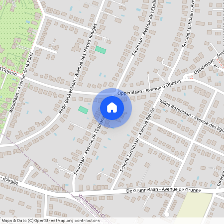 Clos de l'Esplanade, 1970, Wezembeek-Oppem