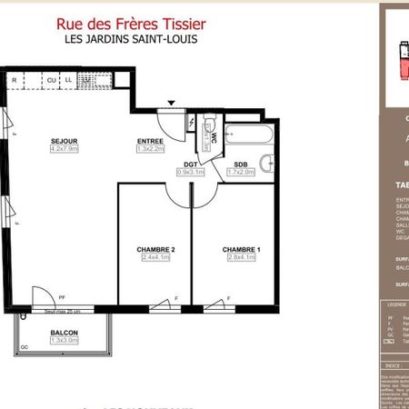 location Appartement T3 DE 63m² À CARRIERES SOUS POISSY - Photo 4