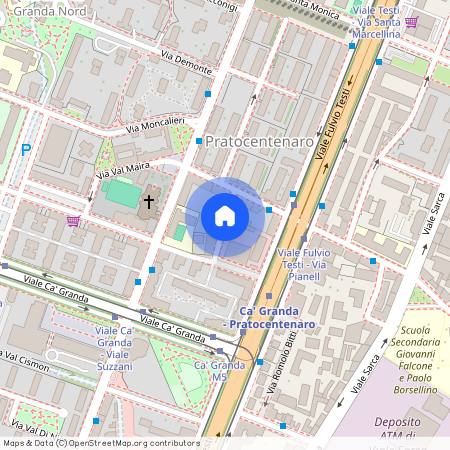 Via Cino da Pistoia, Włochy, Milan