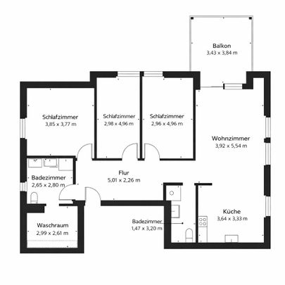 Generous penthouse apartment with its own attic and beautiful views - Foto 1