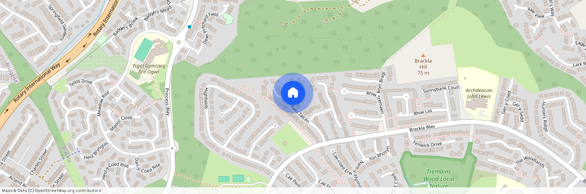 Maes Talcen, Brackla, Bridgend, CF31 2LG