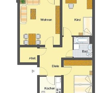 Begehrte Wohnlage! Nutzen Sie Ihre Chance. Mit WBS! - Foto 1