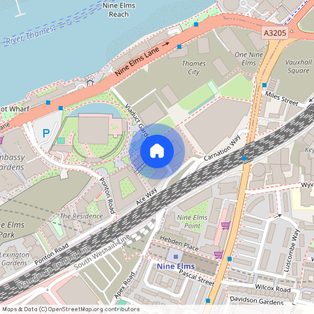 Embassy Gardens, Viaduct Gardens, SW11