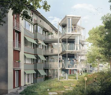3.5 Zimmer, 88 m², 3. Stock - Foto 5