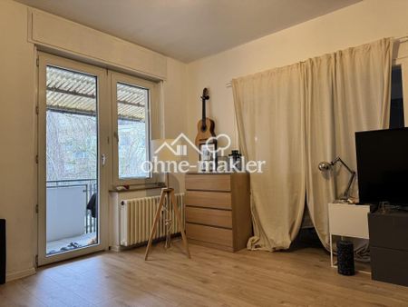 Charmante 3-Zimmer-Wohnung mit großem Balkon und Einbauküche in Münster-Zentrum - Foto 2