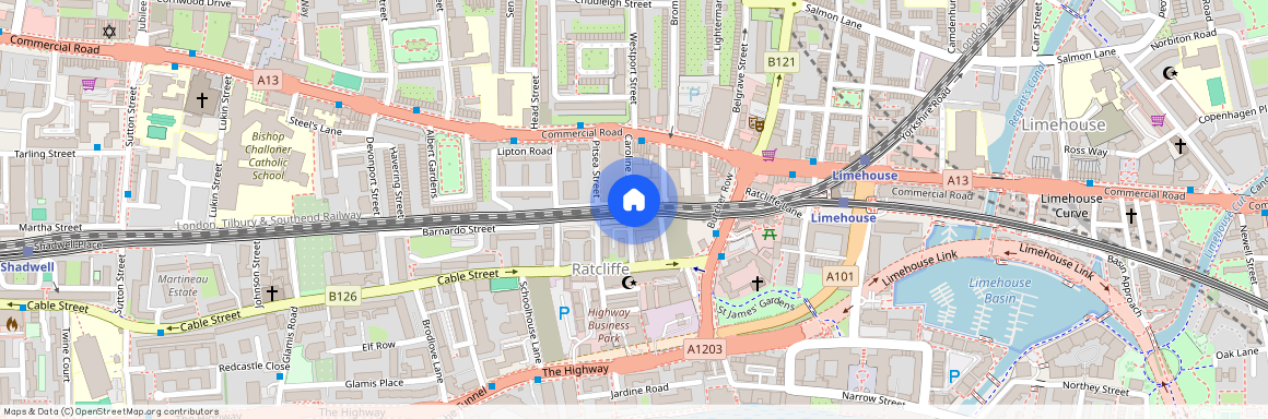 Caroline Street, Limehouse, E1
