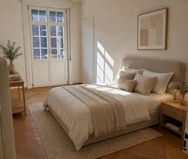 Charmante 3.5-Zimmer-Altbauwohnung mit Balkon in Biel - Photo 3