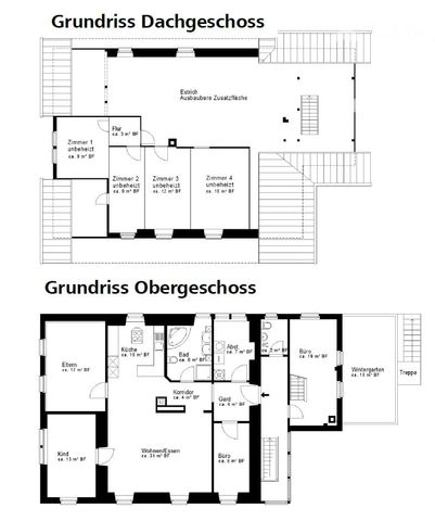 6.5-Zimmer-Wohnung mit Wintergarten, Garten & viel Platz - Foto 3