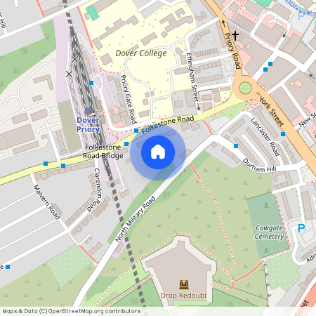 Top Flat 43 Folkestone Road, Dover